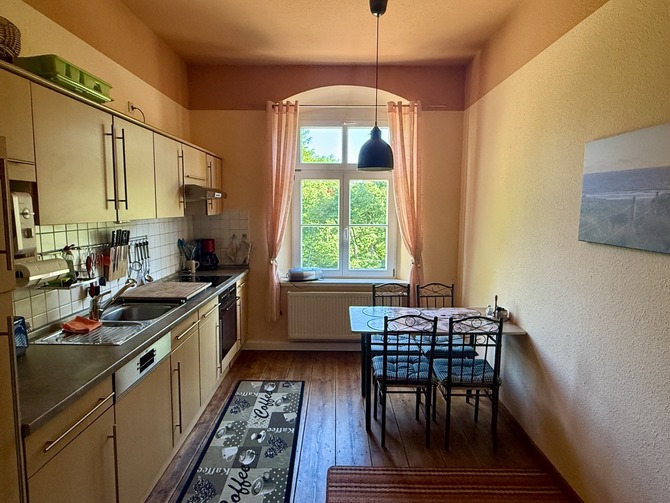 Ferienwohnung in Biendorf - Schloss Gersdorf - K&uuml;che