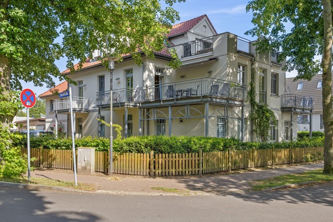 Ferienwohnung in Rerik - Haus am Meer - FeWo mit 3 Balkonen in erster Etage