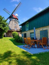 Ferienhaus in Lindau - Windmühle Lindaumühlenholz - Grillterrasse