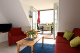 Ferienwohnung in Fehmarn OT Albertsdorf - Weber III - Blick auf die Terrasse
