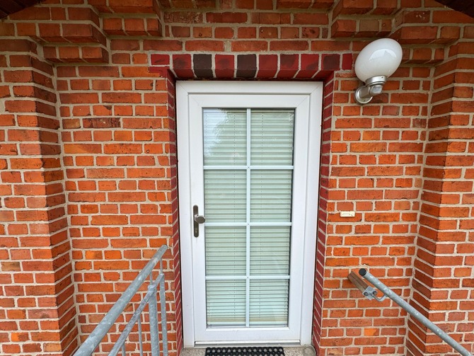 Ferienwohnung in Niederhagen - Sonne und Me(eh)r - Einganst&uuml;r