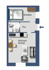 Ferienwohnung in Rabenkirchen-Faul&uuml;ck - Schleiblick App. 3 - Bild 7
