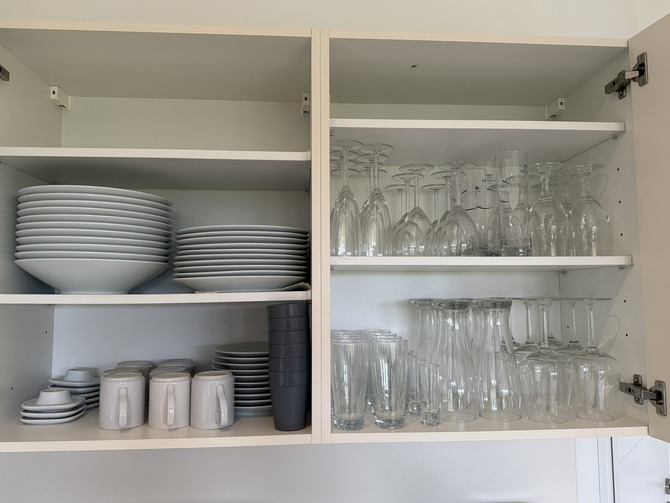 Ferienwohnung in Fehmarn OT Albertsdorf - Weber V - Ausreichend Geschirr