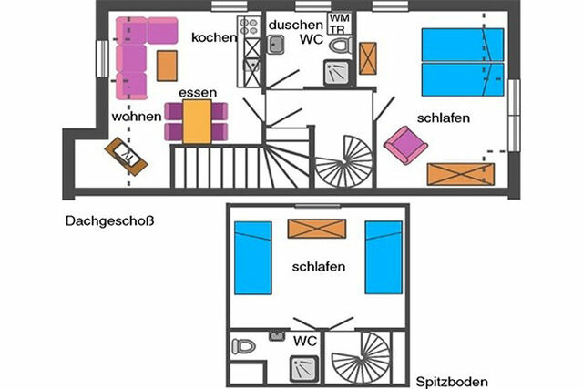 Ferienwohnung in Ostseeheilbad Zingst - Mensendiek, Anita, FW - Bild 12