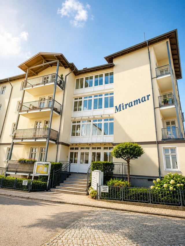 Ferienwohnung in Ahlbeck - Seebad Ahlbeck - Haus MIRAMAR - Bild 9