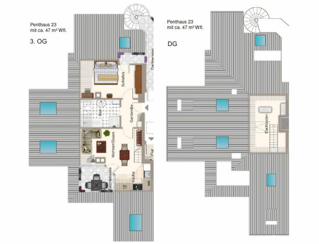 Ferienwohnung in Großenbrode - Küstenzauber 23 - Penthouse - Bild 25