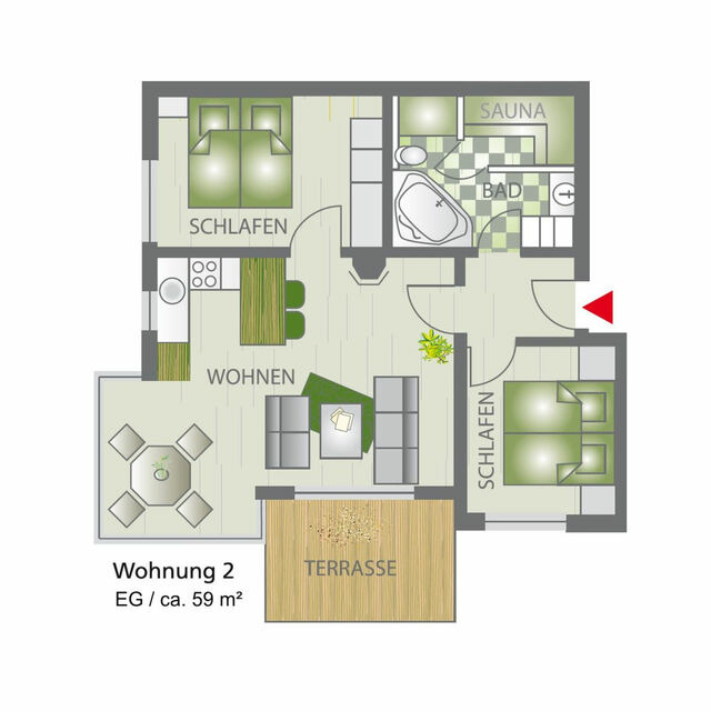 Ferienwohnung in Großenbrode - Strandperle 2 - Großenbrode - Bild 23