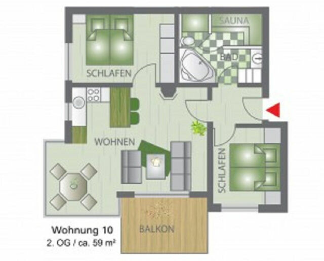 Ferienwohnung in Gro&szlig;enbrode - Strandperle 10 - Ostseestern - Bild 25