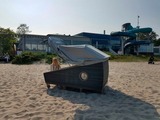 Ferienwohnung in Eckernförde - Schlafstrandkorb Süd (Höhe Wellenbad) - Bild 2