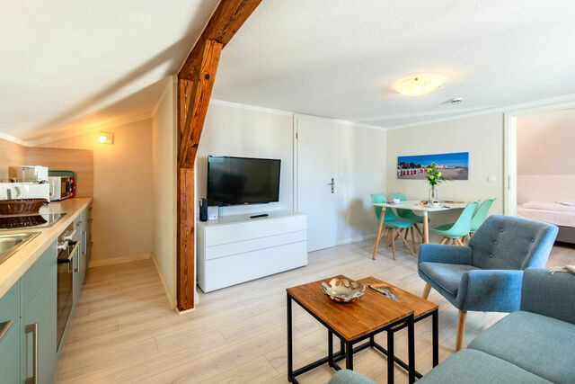 Ferienwohnung in Binz - Villa Iduna / Ferienwohnung No. 12a - 2. OG mit Balkon nach Osten - Bild 5