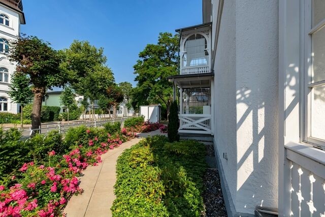 Ferienwohnung in Binz - Villa Iduna / Ferienwohnung No. 12a - 2. OG mit Balkon nach Osten - Bild 22