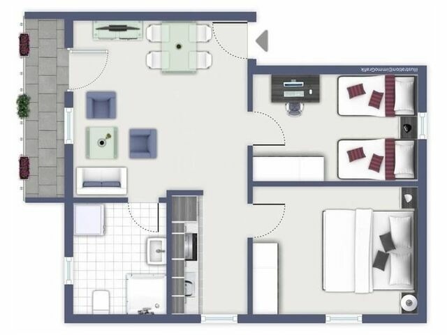 Ferienwohnung in Dahme - Jacobihof Haus 3 Wohnung 03 - Bild 12