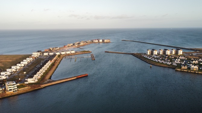 Ferienwohnung in Kappeln - Kajüte 71 - aus dem Hafen zur Ostsee