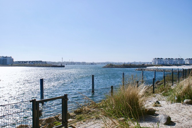 Ferienwohnung in Kappeln - Kajüte 71 - das Wasser direkt vorm Gartentor