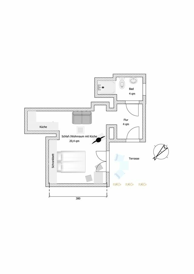 Ferienwohnung in Grömitz - Haus Seepferdchen - Whg. 2 - Bild 6