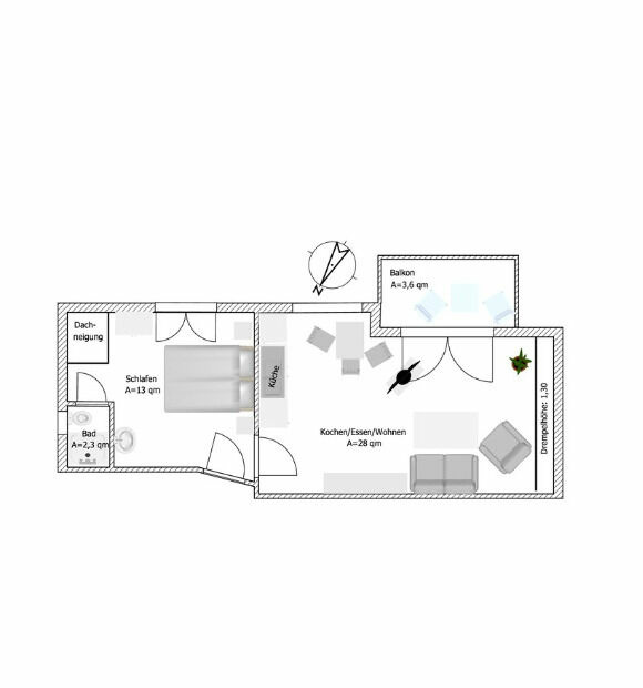 Ferienwohnung in Gr&ouml;mitz - Stettiner Stra&szlig;e 7 - Whg. 4 - Bild 9