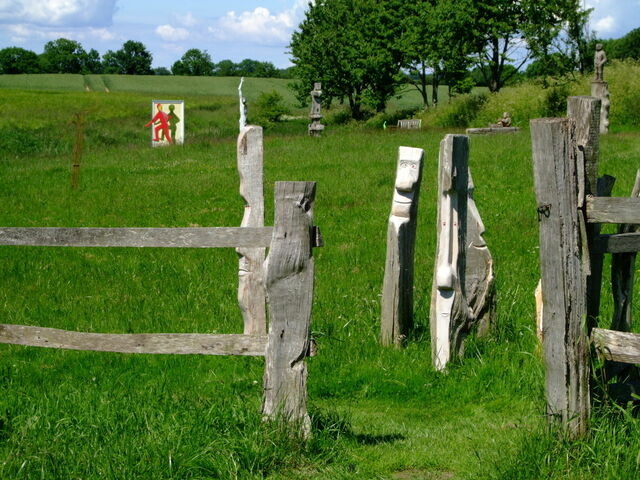 Ferienwohnung in Holzdorf - Ferienwohnung im Skulpturengarten Gr&uuml;nlund - Bild 10