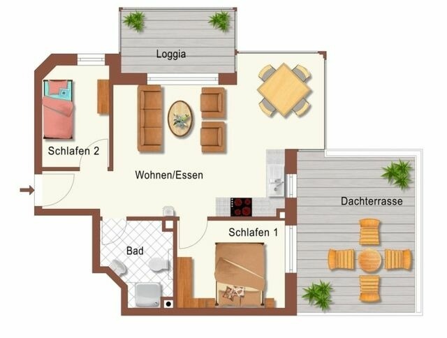 Ferienwohnung in Großenbrode - Leuchtturm 7 - Bild 17