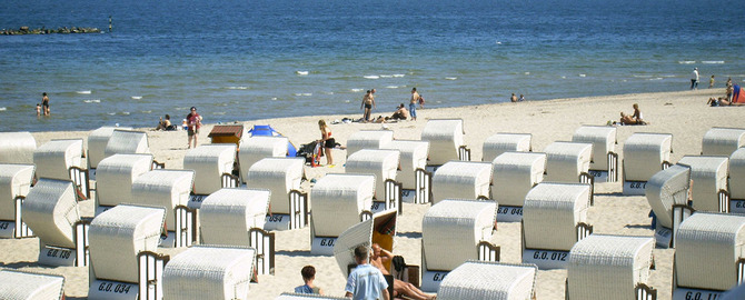 Ferienwohnung in Sassnitz - BERNSTEIN mit Meerblick - Strand