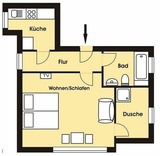 Ferienwohnung in Timmendorfer Strand - Haus Seepferdchen am Meer Appartement 7 - Bild 18 Ferienwohnung in Timmendorfer Strand - Haus Seepferdchen am Meer Appartement 7 - Bild 18