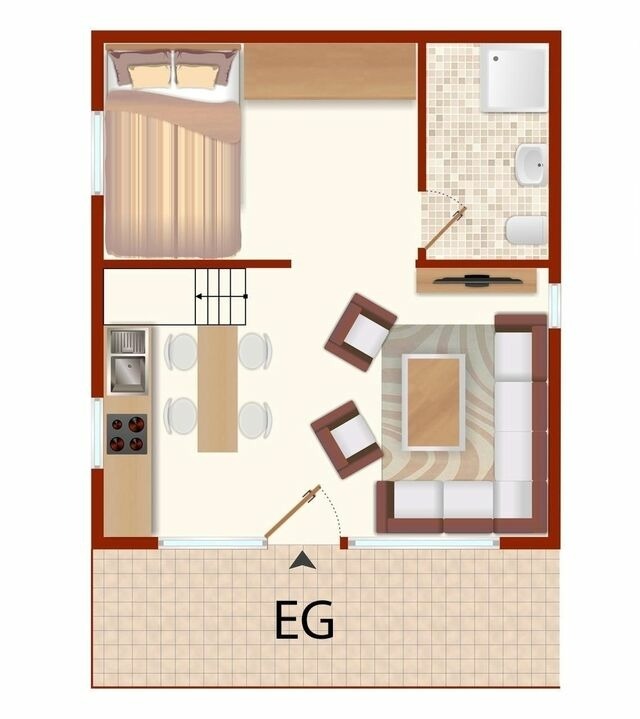 Ferienhaus in Laboe - Lütt Drosselhörn 1 - Bild 25