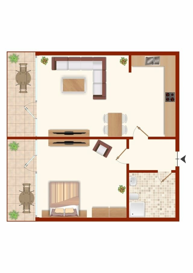 Ferienwohnung in Laboe - Börn Lachmöwe - Bild 20