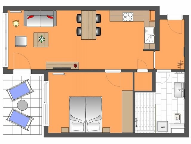 Ferienwohnung in Ahlbeck - (Brise) Strandresidenz Else Marie App. 0.3 - Bild 18