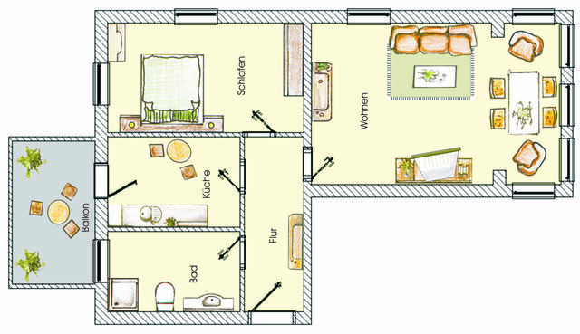 Ferienwohnung in Ahlbeck - (Brise) Villa Quisisana App. 06 - Bild 10