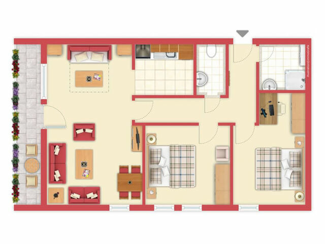 Ferienwohnung in Dahme - Zur sch&ouml;nen Aussicht - FW 18 - Bild 18