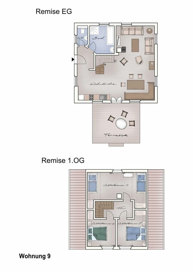 Ferienhaus in Neuenkirchen (R&uuml;gen) - Ferienhaus Remise direkt am Wasser im Gut Grubnow R&uuml;gen - Bild 14