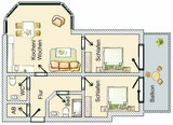 Ferienwohnung in Seebad Bansin - (Brise) Seeresidenz Haus Baltic App. 1.4 - Bild 16