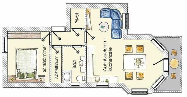 Ferienwohnung in Seebad Bansin - (Brise) Seepark Bansin App. 23-1 - Bild 15