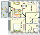 Ferienwohnung in Seebad Heringsdorf - (Brise) D&uuml;nenhaus Christa App. 11 - Bild 17