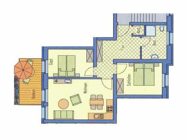 Ferienwohnung in Seebad Bansin - (Brise) Haus Auguste App. 10 - Bild 20