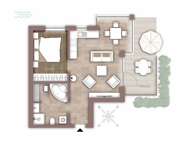 Ferienwohnung in Gro&szlig;enbrode - Seed&uuml;ne 1**** - Bild 3