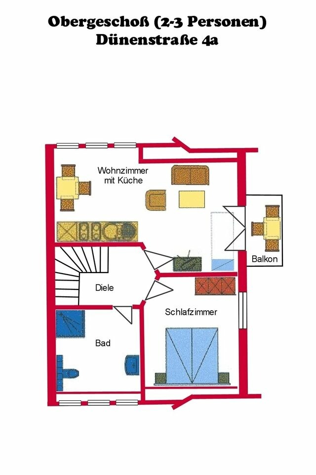 Ferienwohnung in Ostseeheilbad Zingst - Parkblick - Bild 13