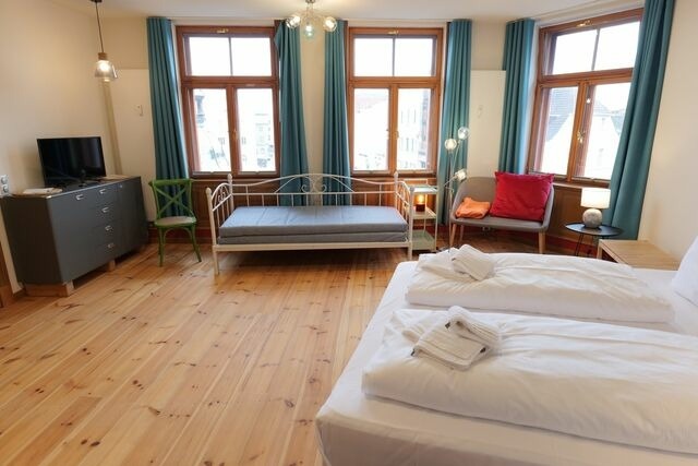 Ferienwohnung in Wismar - Neue Wasserkunst - Premium Gruppenferienwohnung - ABC354 - Bild 11