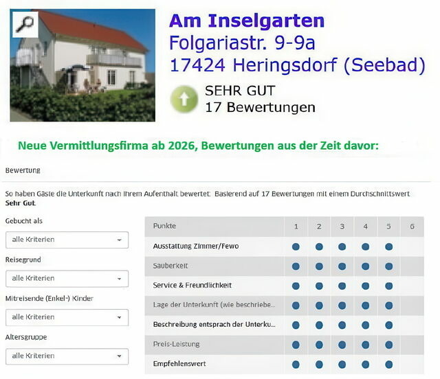 Ferienwohnung in Heringsdorf - Am Inselgarten OG 5 - Bild 10