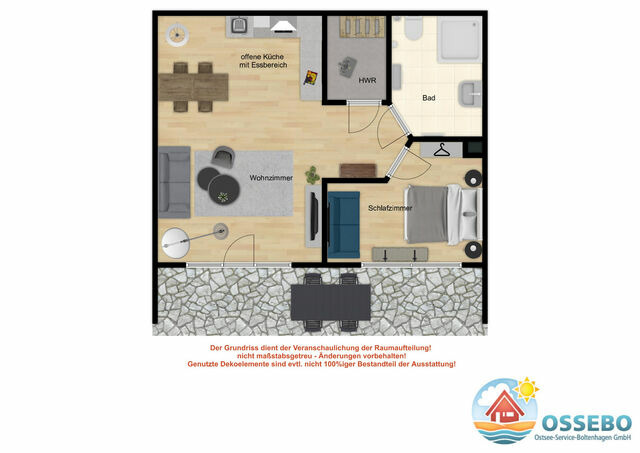 Ferienwohnung in Hohenkirchen-Niendorf - Haus Seeblick Wohnung 03 "Heimathafen" - Bild 25