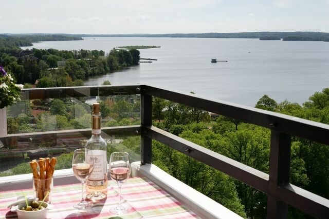 Ferienwohnung in Pl&ouml;n - Panoramablick - Bild 13