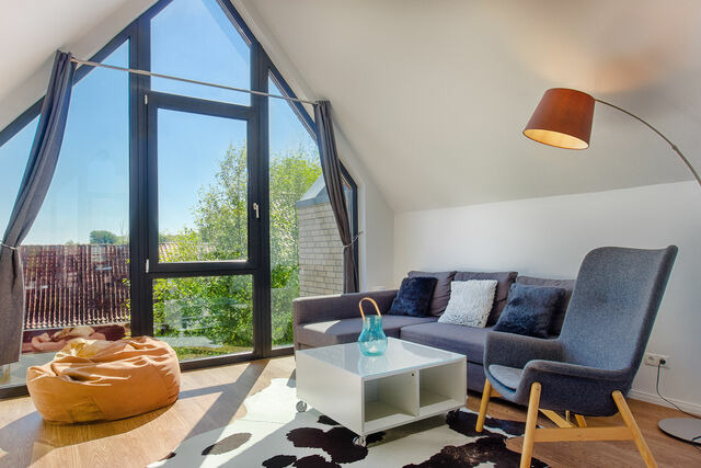 Ferienwohnung in Heiligenhafen - Fischerdorf Hafenloft - mit Meerblick - Bild 3