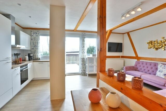 Ferienwohnung in Middelhagen - Ferienwohnung Salzwiesen mit eigenem Saunarohrhus - Bild 13