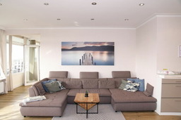 Penthouse Hygge mit Meerblick - Strand & Hansapark fu&szlig;l&auml;ufig